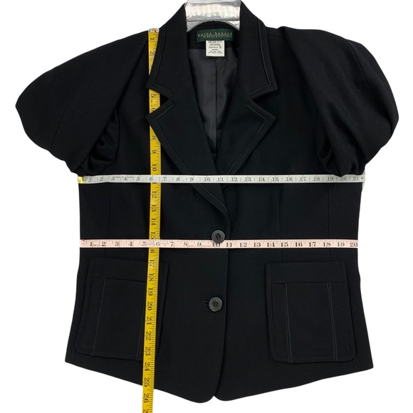 Harve Bernard Black Wool Blend Blazer - Picture 12 of 13